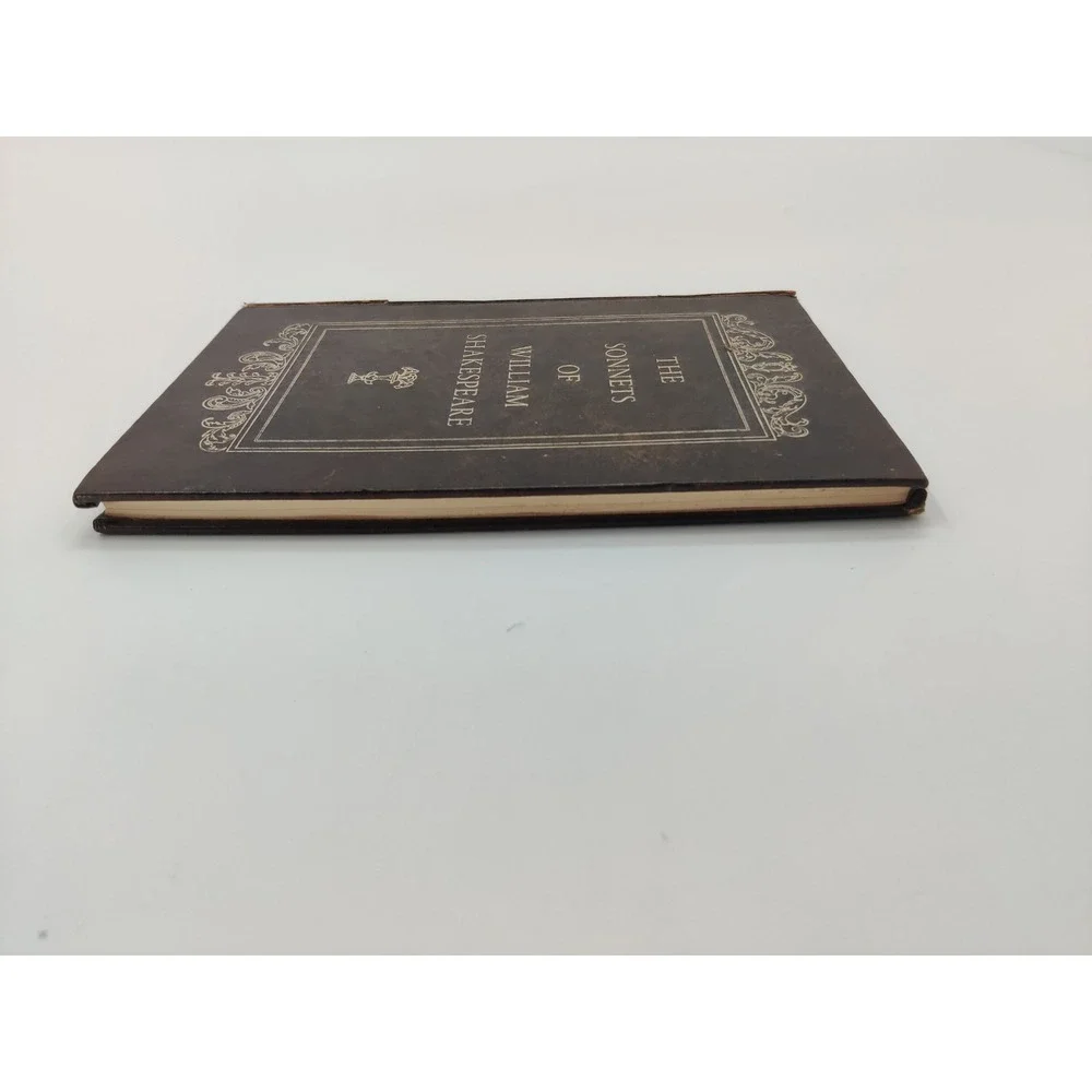 The Sonnets of William Shakespeare Avenel‎ Books Vintage Hardcover Temple Notes